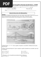 Lista 9 ano funções quadraticaa