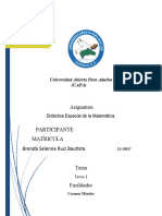 Tarea 1 Didactica Especial de La Matematica