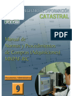 Manual de Normas y Procedimientos de Compras Adquisiciones Mnpaf-9 Adqui