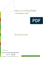 14 - 2 - Limites e Continuidades