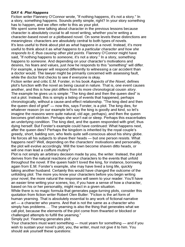 Assignment Story PDF Plot (Narrative) The Great Gatsby