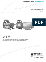 Goulds e SH Stainless Steel Pumps Technical Brochure BeSH R2