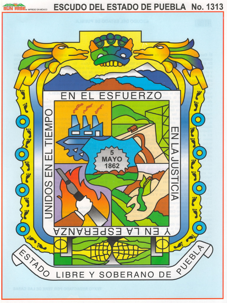 Copia de Escudo Del Estado de Puebla | PDF
