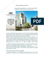 Tendencia Inmobiliaria en Perú 2023