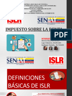 Definiciones Básicas de Islr