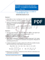 MTH 150 MATHEMATIQUES I