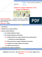 Administation Des Comptes Utilisateurs Et Des Comptes D'ordinateurs