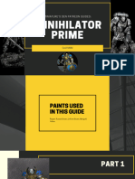 Annihilator Prime: Miniature'S Den Patreon Guides