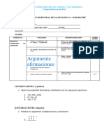 Prueba Bimestral MATEMATICAS - 2do Bimestre