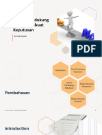 Sistem Pendukung Untuk Pembuat Keputusan