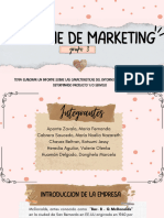 Informe Marketing GRUPO 3