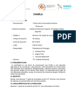 Esquema de Charla Comunicacion Asertiva. 1h