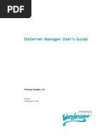 DAServer Manager