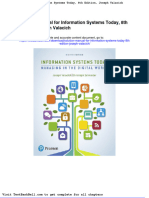 Solution Manual For Information Systems Today 8th Edition Joseph Valacich Download