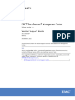 Docu62349 - Data Domain Management Center 1.4 Support Matrix