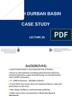 MECN 3028 SOUTH DURBAN BASIN CASE STUDY Lecture 20