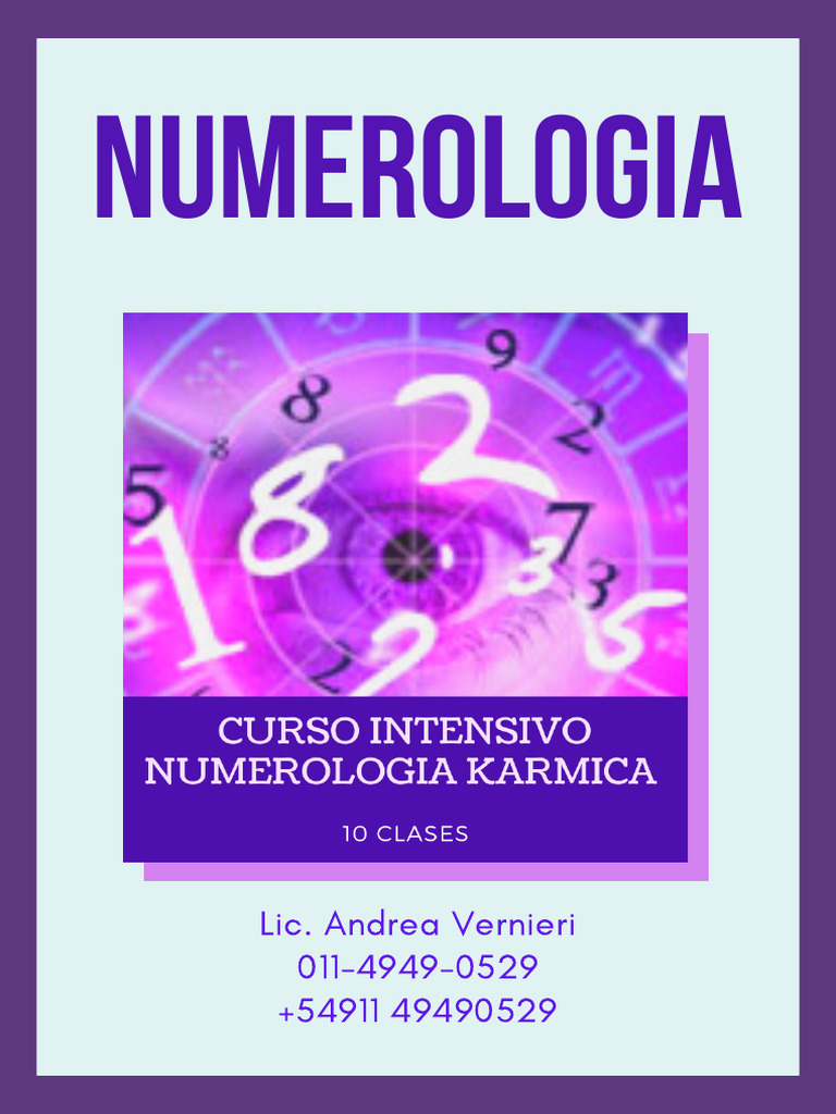 Curso Intensivo de Numerología Online | PDF