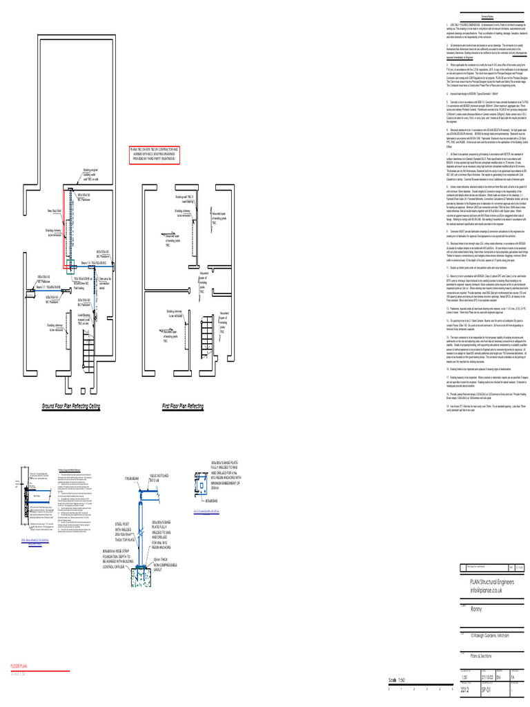 Structural Drawings | PDF