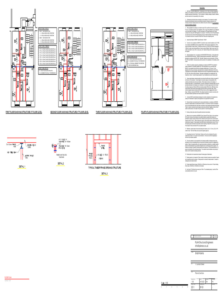 Structural Drawings PDF Building Engineering Civil Engineering
