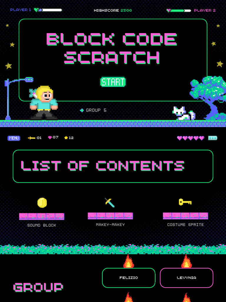 Block Code Scratch | PDF