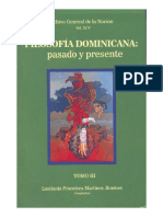 Filosofía dominicana, AGN (Tomo III)