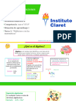 Álgebra Matemática 8° Común