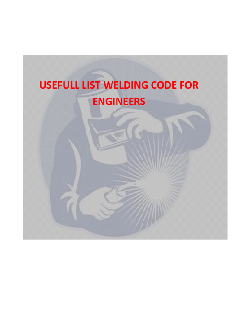 Welding Code Of Practice – Model Code of Practice: Welding processes ...