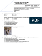 Soal PTS I Prakarya IX