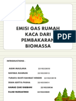 Emisi GRK Dari Pembakaran Biomassa
