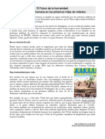 El Futuro de La Humanidad - Texto para Primera Evaluación