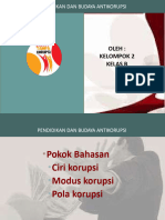 Ciri Pola Dan Modus Korupsi, TGS Pbak