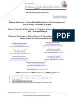 Polígono Patrón para El Desarrollo de La Topografía en La Gestión de Proyectos. Caso de Estudio Universidad de Holguín