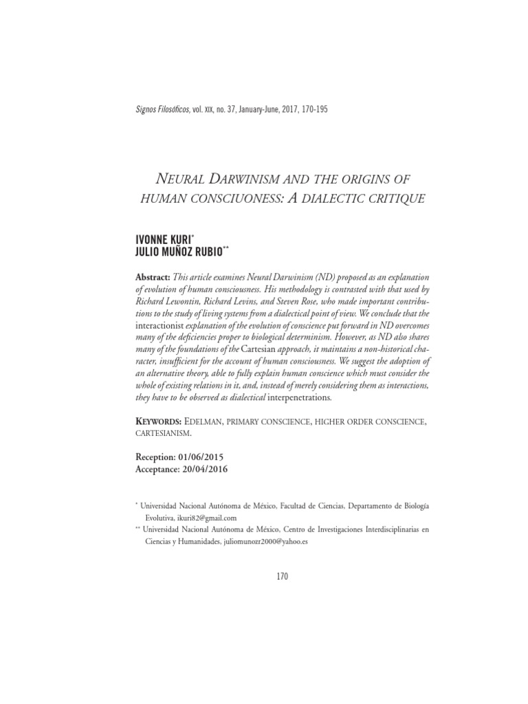 Darwinismo Neural PDF