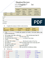 Handout Review U1-3 Global