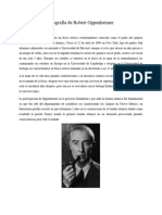 Biografía de Robert Oppenheimer