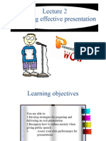 DIGS051 L2 - Preparing Effective Presentation