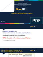 2.2.2 Conexión de Transformadores