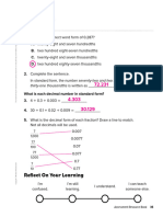 5-03-03 Printable Exit Ticket Answers - Read and Write Decimals