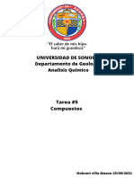 UNIVERSIDAD DE SONORA- COMPUESTOS