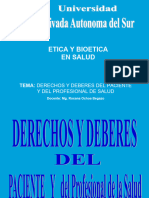 6ta. Clase Derechos y Deberes Del Paciente