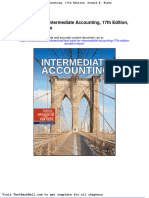 Test Bank For Intermediate Accounting 17th Edition Donald e Kieso Download