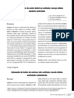 Sellado de Lesiones de Caries Dental No Cavitadas Ensayo Clínico