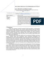 Sistem Reproduksi, Pertumbuhan Dan Perkembangan Ikan