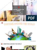 1-Customs Around The World