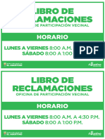 Aviso LibroReclamaciones