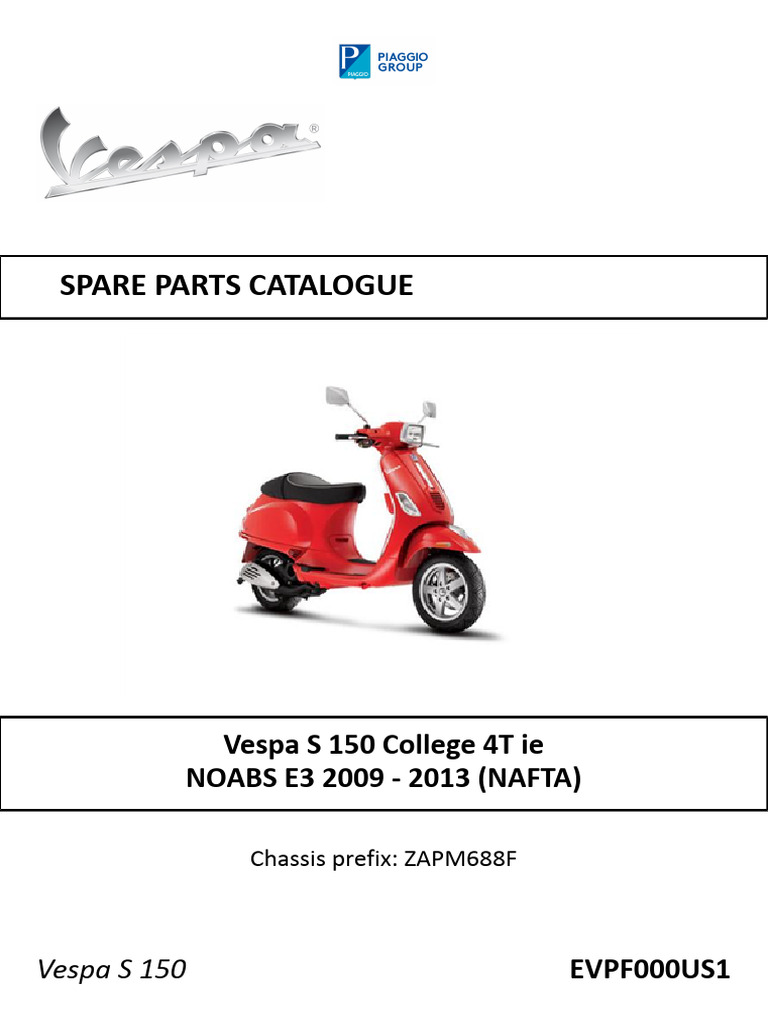Vespa Zubehr Katalog 2023 Pdf
