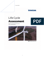 LCA of Electricity Production From An Onshore V136-4.2MW - Vetas Life Cycle Assessement