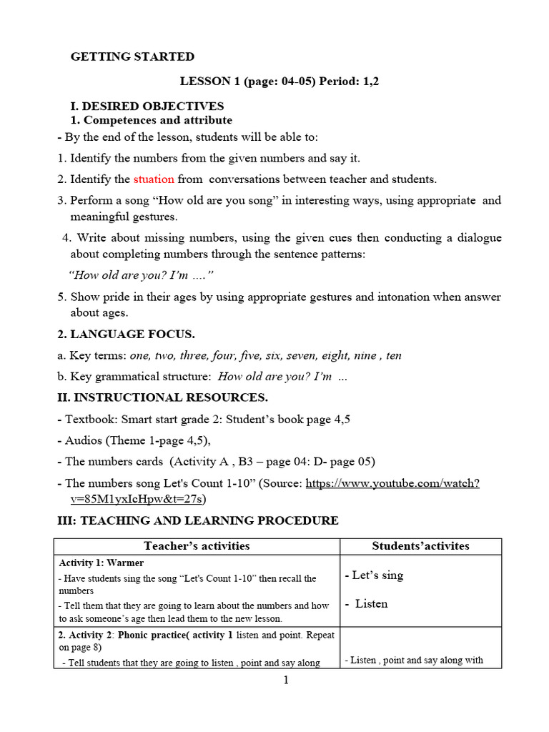Gi o n smart start 2 full pdf flashcard teachers