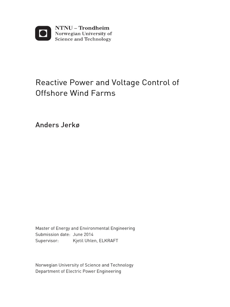2.reactive Power and Voltage Control of Offshore Wind Farms (PDFDrive ...