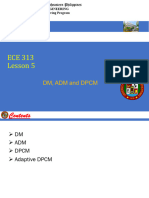 ECE313 Lesson5 DM ADM DPCM ADPCM 1stsem2023-24